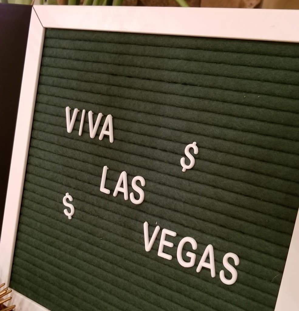 Viva Las Vegas Casino Sign