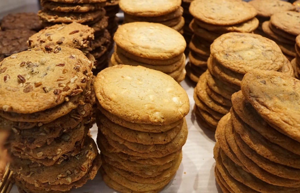 stacks of cookies